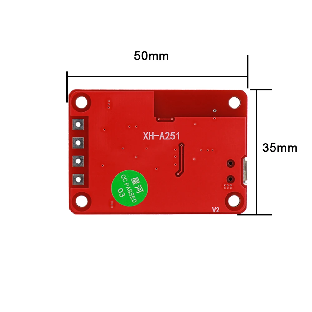 บอร์ดถอดรหัส5.0บลูทูธเครื่องขยายเสียง PAM8403ช่องสัญญาณคู่2*5W ตัวรับสัญญาณเสียงแบบ lossless