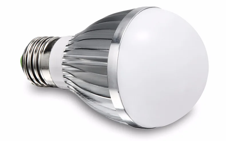 E14 LED E27 lamp IC 5W 10W 15W 110V 220V 230V 265V LED Lights Led Bulb bulb light lighting high brighness Silver metal