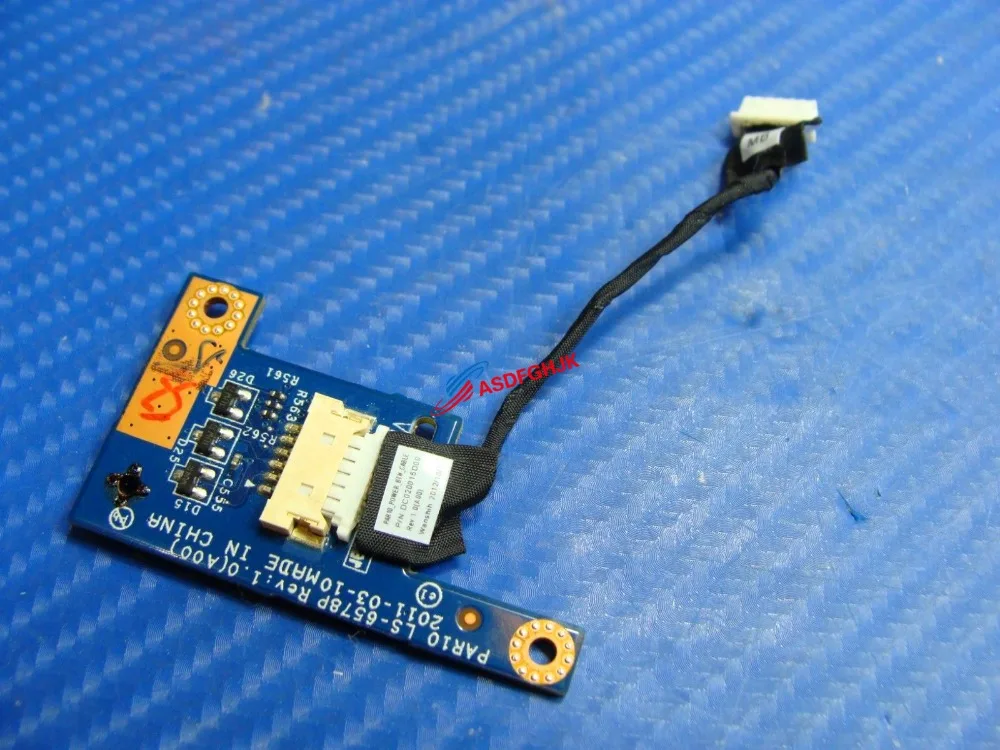 

FOR Dell FOR Alienware 18.4" M18x R2 Genuine Power Button Board w/Cable LS-6578P 100% TESED OK