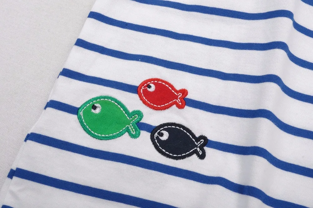 2024 Baby Rompers Turn-down collar Summer baby boy clothes Stripe Infant shirts 100% Cotton newborn clothes jumpsuits 0-24Month