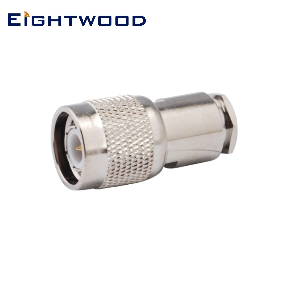 

Eightwood 5PCS TNC Plug Male RF Coaxial Connector Crimp LMR195 RG58 Cable for Antenna Industrial Wireless Military Broadband