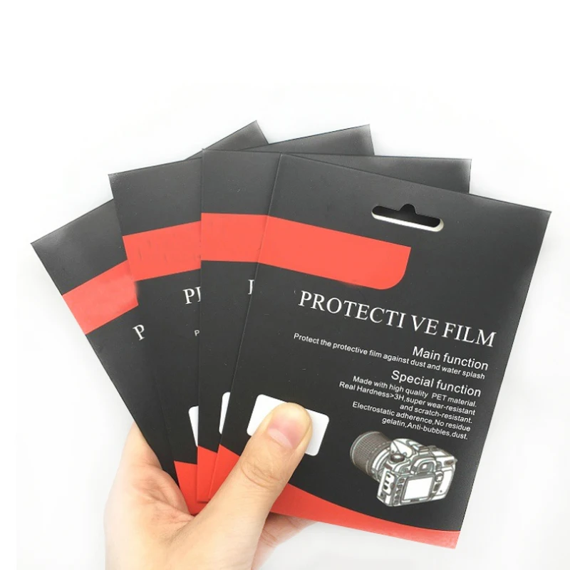 Película protectora de vidrio templado para cámara de embalaje Simple para Nikon D3300, D3400, D7000, D7100, D7200, D5200, D5300, D5500