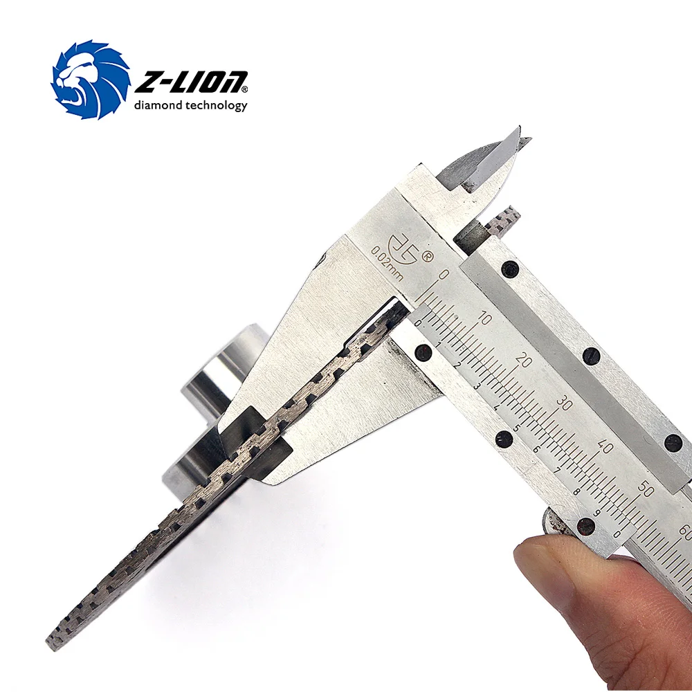 Z-LION 125mm 2pcs Diamond Cutting Wheel Two Side Design Grinding Disc For Granite Marble Stone Tile Multitool Diamond Tools