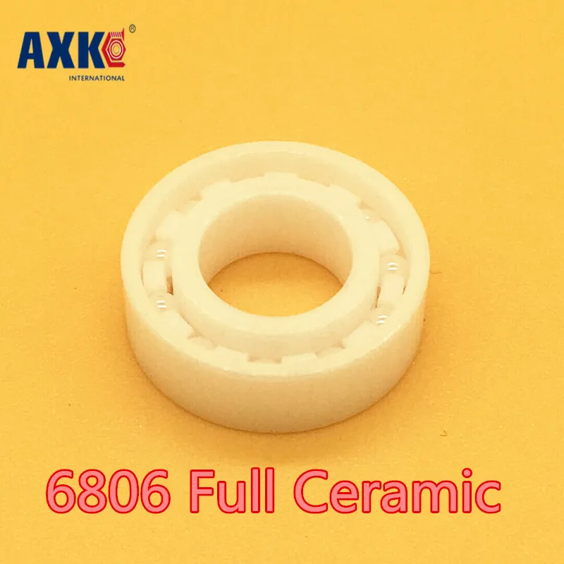 

2023 Real Top Fashion Axk 6806 Full Ceramic Bearing ( 1 Pc ) 30*42*7 Mm Zro2 Material 6806ce All Zirconia Ball Bearings