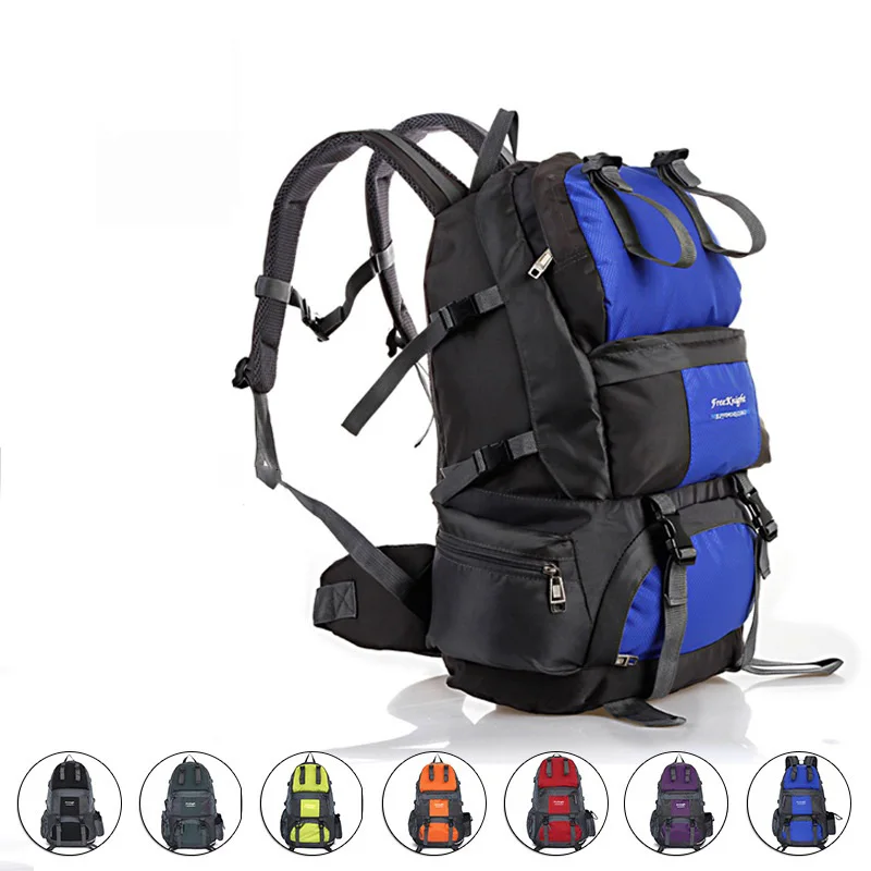 Climbing Bag Mountaineering Rucksack Waterproof Travel Hiking Backpack Sports Bag For Women Men Outdoor Camping Travel Backpack