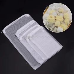 5 Pcs/Set Aquarium Filter Bag Fish Mesh Bag Zipper Net Pond For Bio Ball Active Carbon Isolation Storage 5 Sizes J09 19