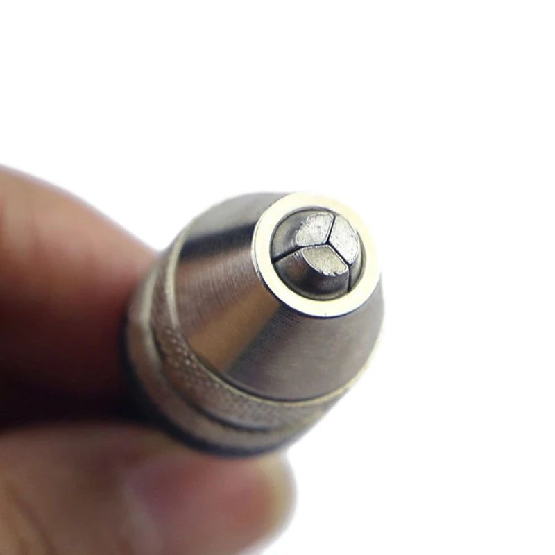 1PCS Quick Change Convertor Adapter Tool Chuck Hex Shank Hand Keyless Drill Bit