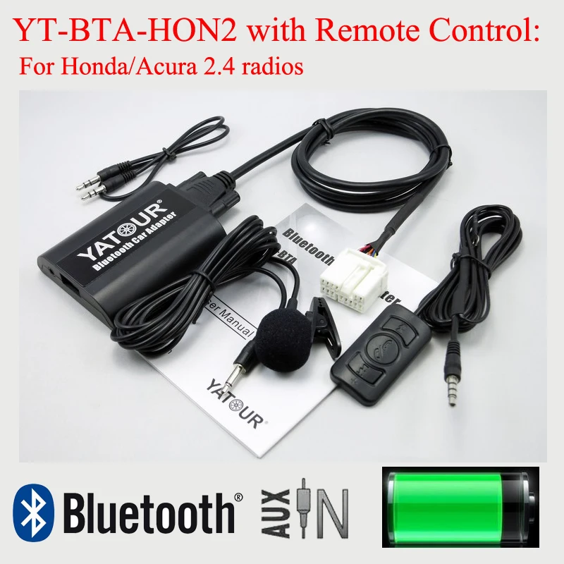 Yatour BTA autó Rádióadó Bluetooth Kezezés szabadon készlet számára Honda Racing F1 Egyezség Helyhatósági CRV Odüsszeia Isten hozott a börtönben illeszkedő Egyszerű vegyület