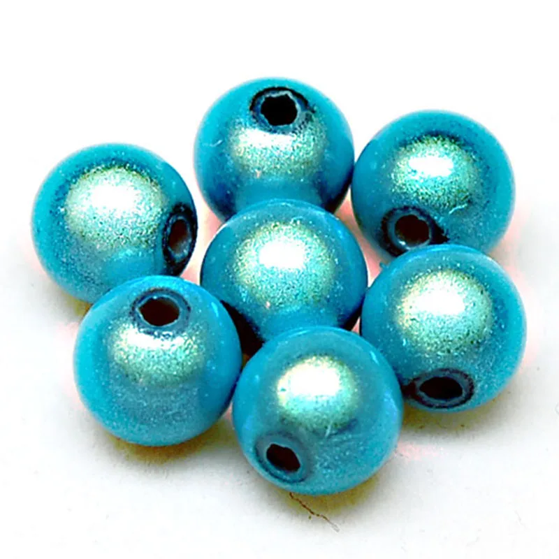 10MM Miracle Perles Magiques Acrylic Round Magic Pearl Spacer Loose Beads For Jewelry Necklace Bracelet Making