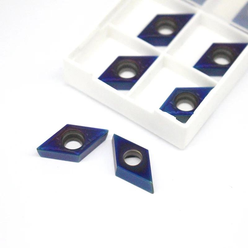 10 pcs dcmt11t308 cnc 카바이드 인서트 dcmt 11t308 내부 선삭 공구 블레이드 커터 선반 블레이드 tokarnyy 선삭 공구