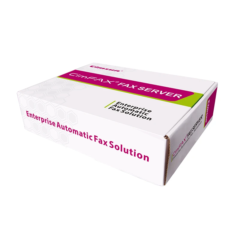 CimFAX A5 Fax Server Send Fax from Phone/PC via Fax Line Fax Remotely Paperless Fax Machine 5 Users Fax2email Fax Solution/Modem