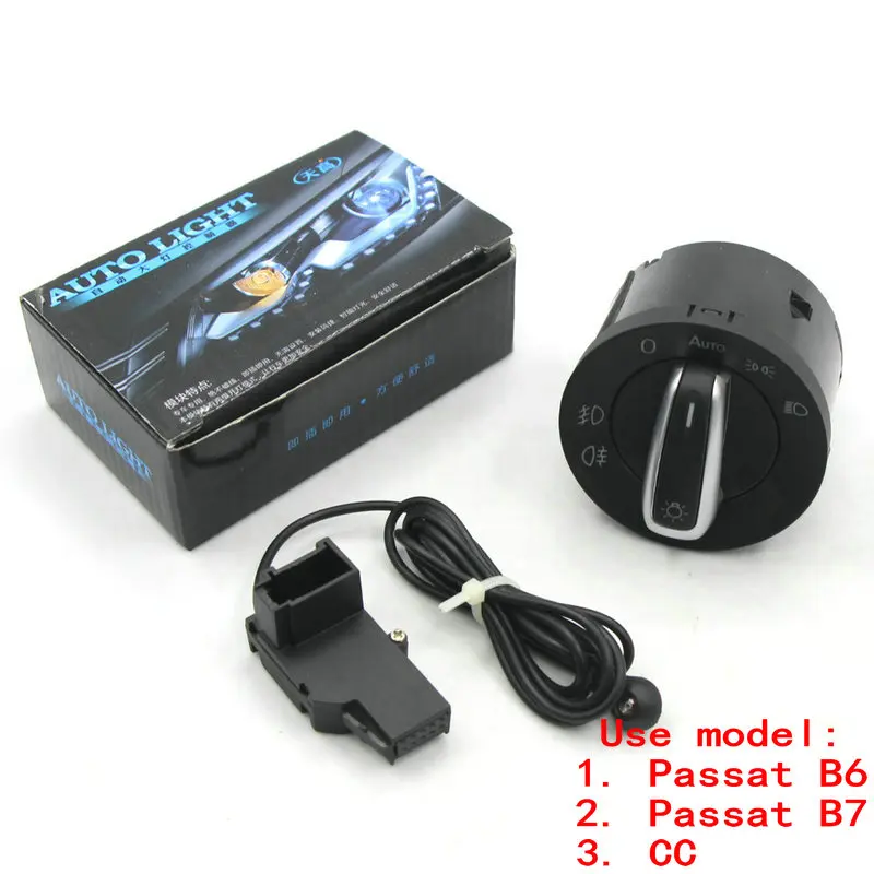 Apply to Bora Polo  Jette PASSAT MK6 MK7 CC TIGUAN TOURAN   Golf 4 Fabia automatic headlight switch + Tiangao sensor