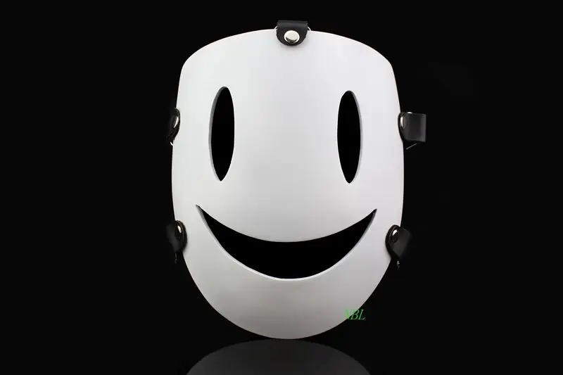 Sniper Sky Violations Funny Smile Mask Japanese Anime Halloween Carnival Costume Deluxe White Adult Cosplay Cartoon Resin Masks