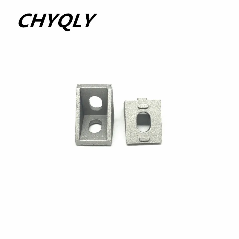 5pcs/lots 2020 corner fitting angle aluminum 20 x 20 L connector bracket fastener match use 2020 industrial aluminum profile