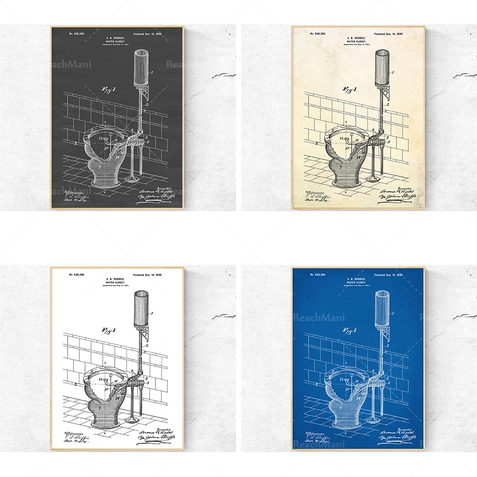 Water Closet Patent…