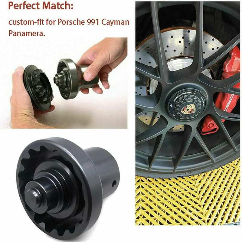 Centre Lock Wheel Nut Socket for Porsche 991 Cayman Panamera Centerlock Removal Install Tool 3/4\