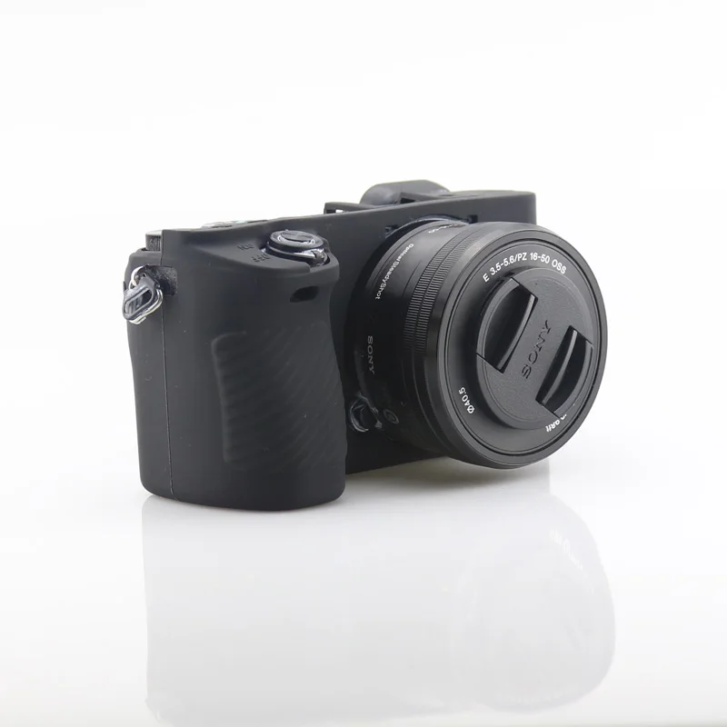 New Rubber Skin Silicone Camera Case Cover Protector Bag Armor Soft Housing Frame For Sony Alpha A6500 camera