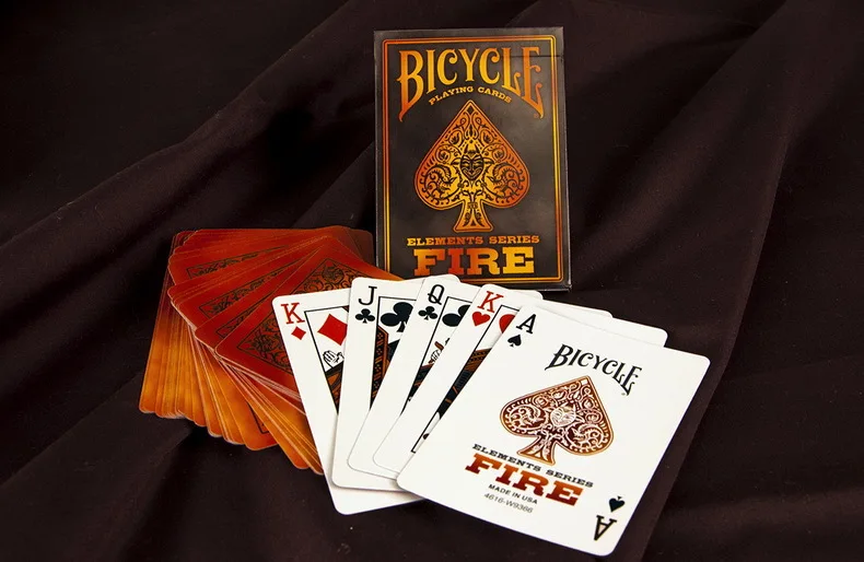 Bicycle Fire Elements Series Playing Cards Poker Size USPCC