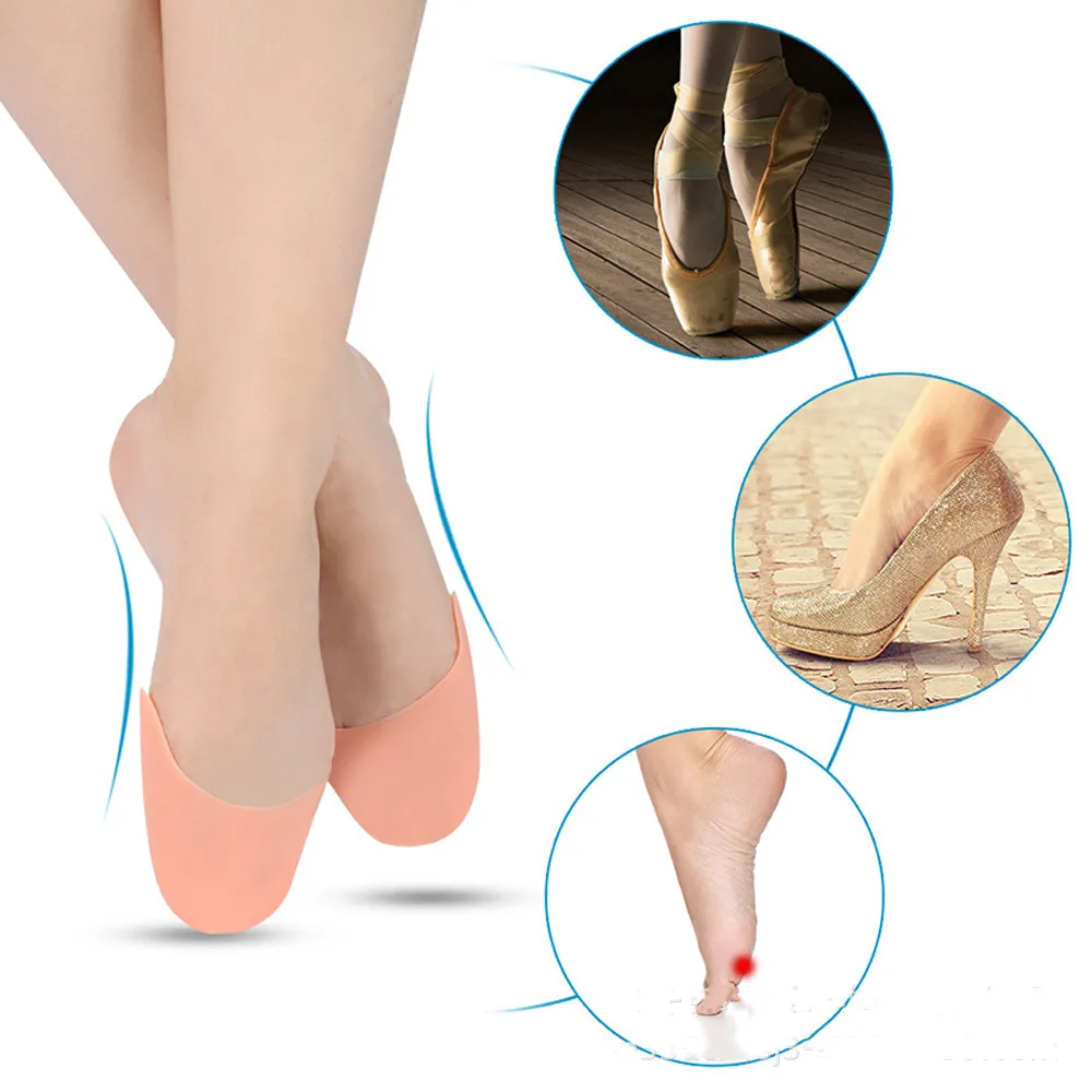 Dance shoes pointe silicone pad insoles toe protector adult ballerina toe protector Professional dancer's shoes