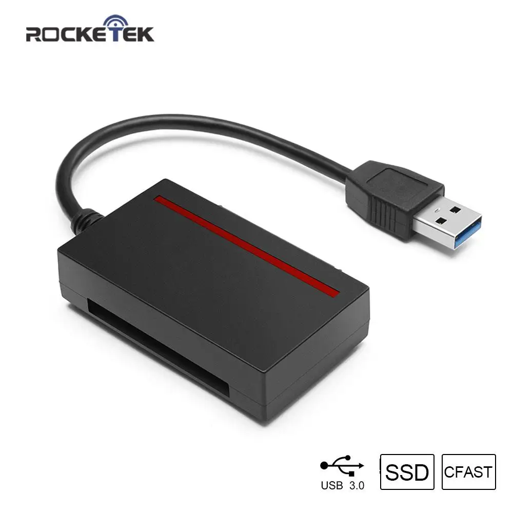 Recensione e valutazione del Rocketek CFast 2.0 Reader: una soluzione versatile per lettori di schede e dischi rigidi