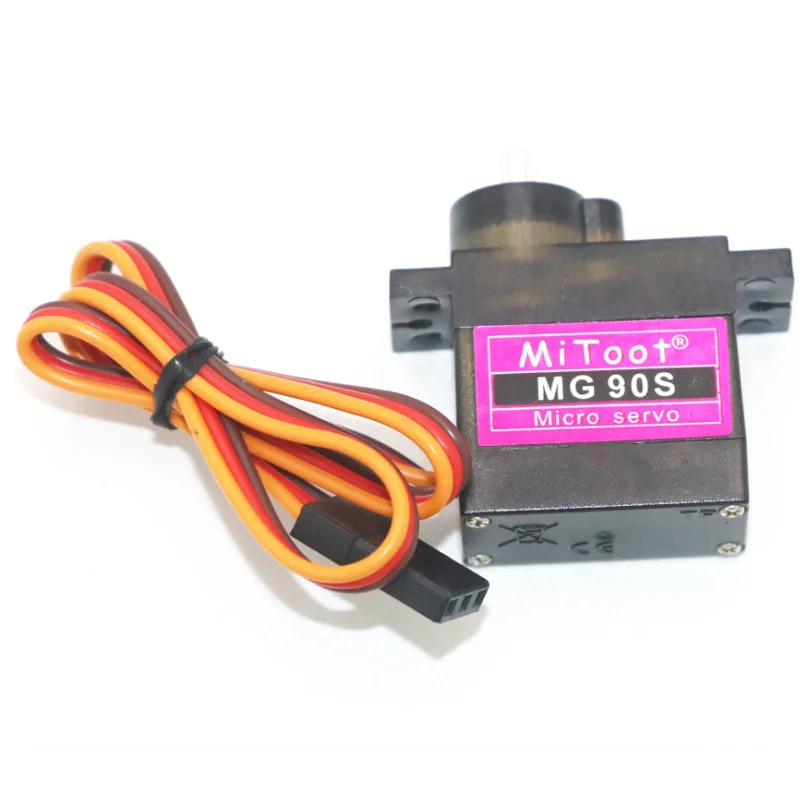 Mitoot MG90S 9g Metal Gear Upgraded SG90 Digital Micro Servos for Smart Vehicle Helicopter Boart Car