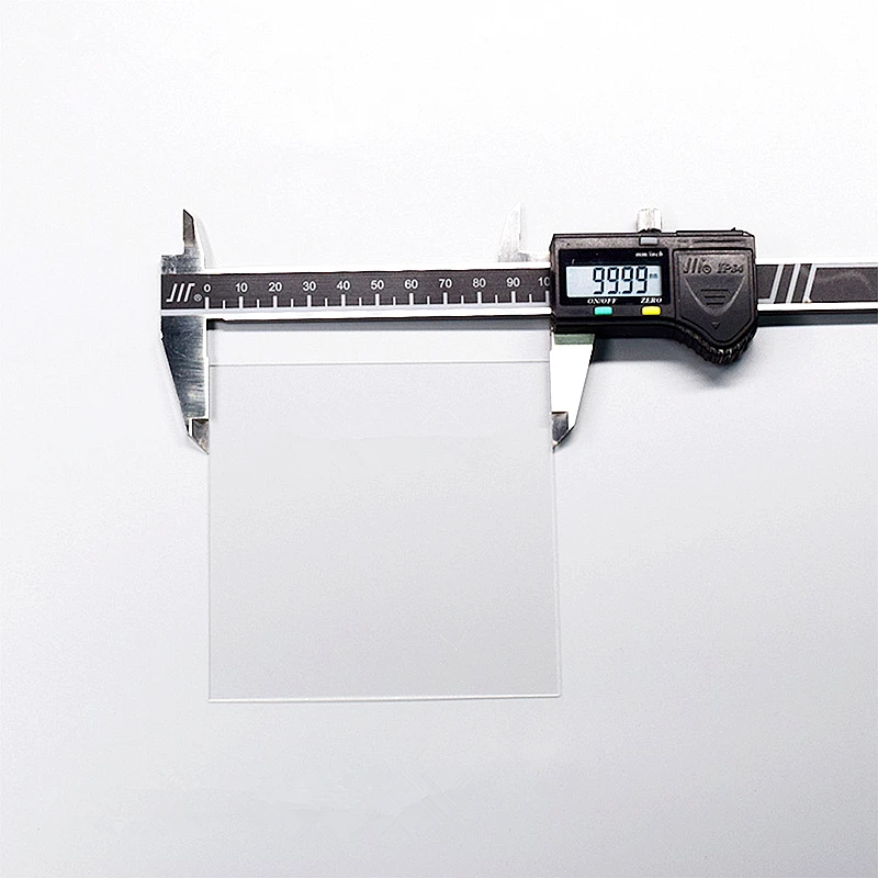 Imagem -02 - Caixa 100*100*3 mm Laboratório de Alta Folha de Vidro de Borosilicato 20 Peças