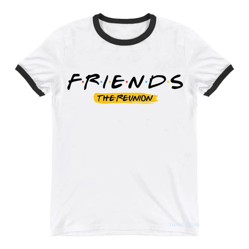 

2024 Best Friends The Revnion T Shirt Women Friends Tv Show Tee Shirt Femme Harajuku Tumblr Clothes Female T-Shirt Tops