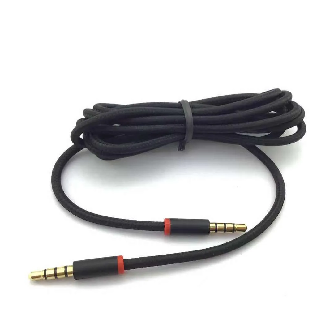 Cable trenzado para auriculares Beats SOLO 3,5 2,0 HD PRO Studio 2 3 MIXR, Cable de Audio de 3,0 CM, 150mm