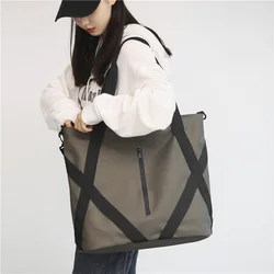 Waterdichte Oxford Grote Tote Tas Voor Vrouwen Mode Eenvoudige Grote Pakket Shopping Lady Handtas Anti-Scheur Leisure Vrouw Schouder tas