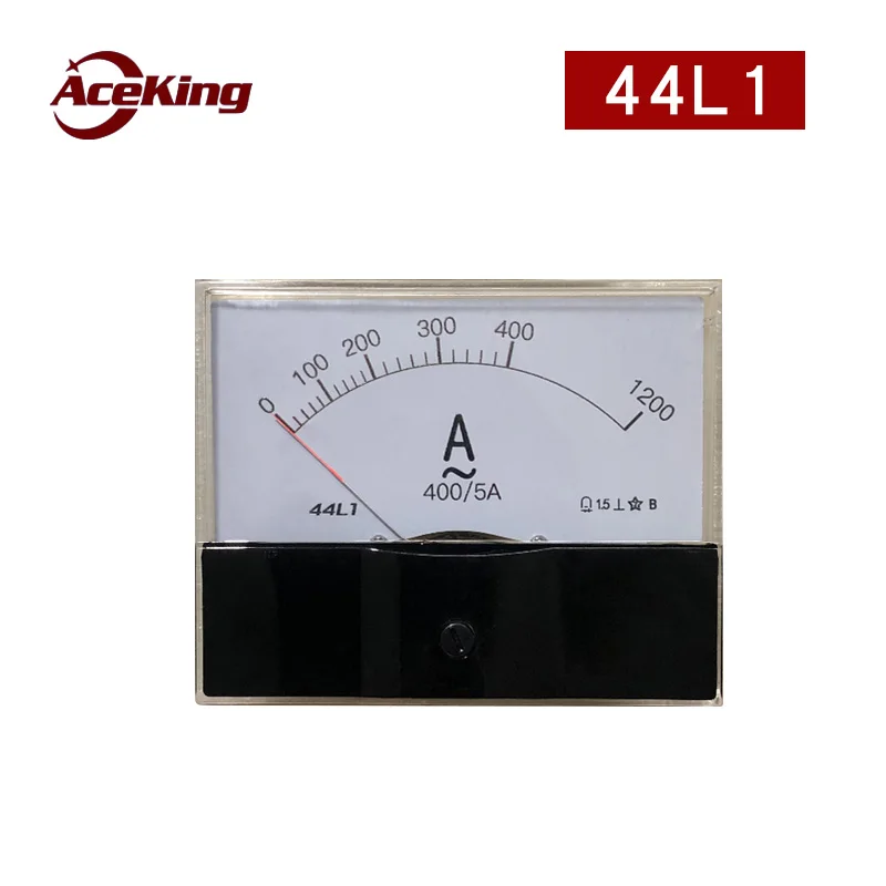 

44l1 400 / 5A AC ammeter overload ammeter 3 times overload 1200A pointer 44 ammeter