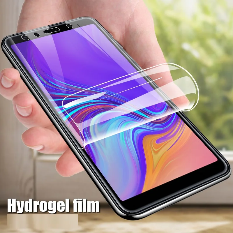 Full Coverage Screen Protectors For LG G8 ThinQ Scratch Proof Protective Film Hydrogel Film For LG G8 ThinQ Not Glass