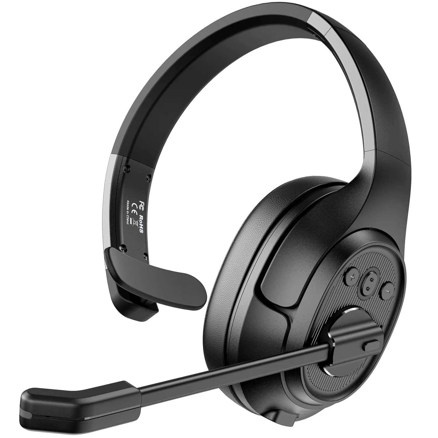 EKSA H1 Plus Dynamic Wireless Headphones Noise Cancelling Headphone Trucker Bluetooth Headset for Call Center Headset