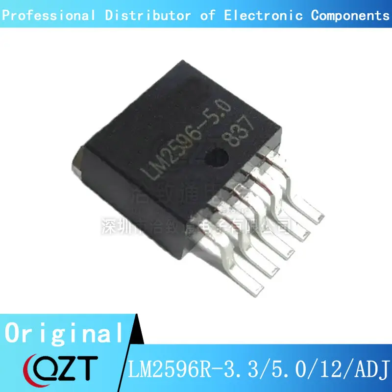 10pcs/lot LM2596R-3.3 LM2596R-3V3 LM2596R-5.0 LM2596R-5V LM2596R-12 12V LM2596R-ADJ TO-263-5 chip New spot