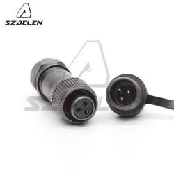 WEIPU ST12 2 3 4 5 6 7 9 pin Waterproof Connector Female Plug Male Socket Automotive LED Power Wire Connector IP68