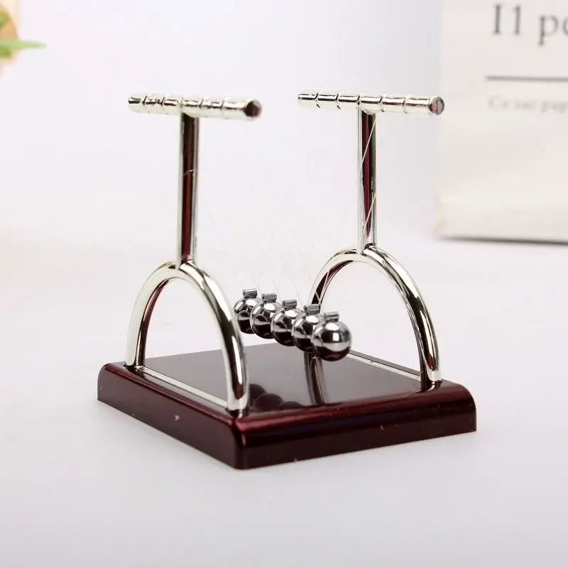 

Newton Cradle Balance Steel Balls School Teaching Supplies Physics Science Pendulum Desk Toy Gifts Home Decoration