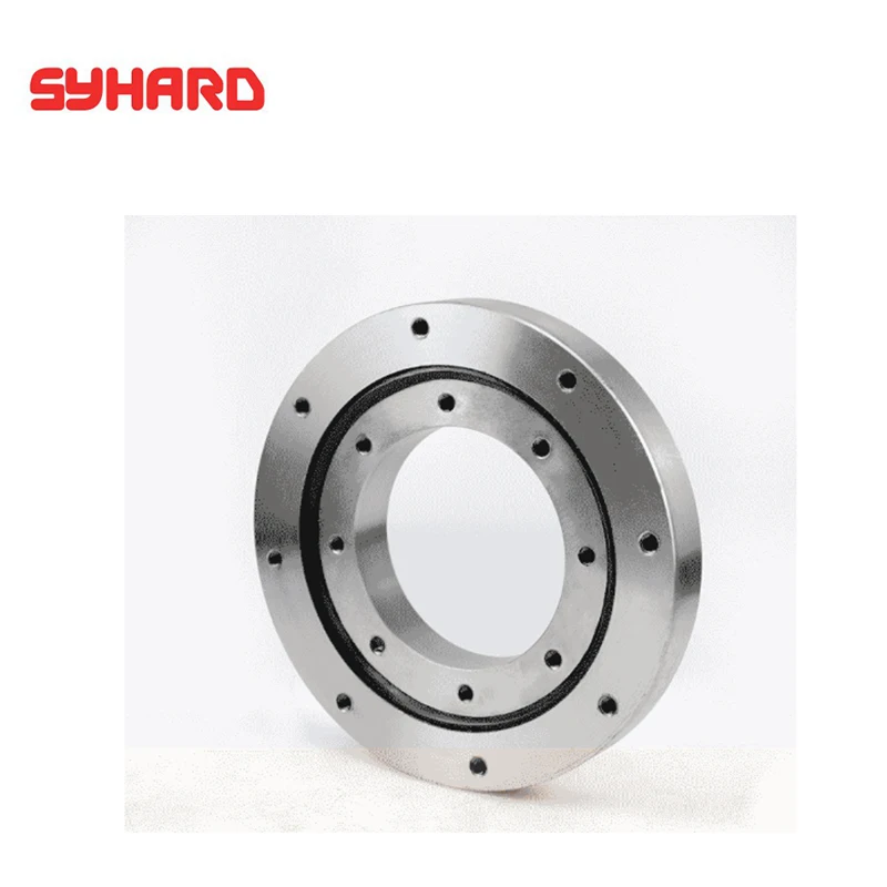 

No tooth small slewing bearing 010.10.120/150/180 mechanical arm base turntable bearing automation equipment rotating disc