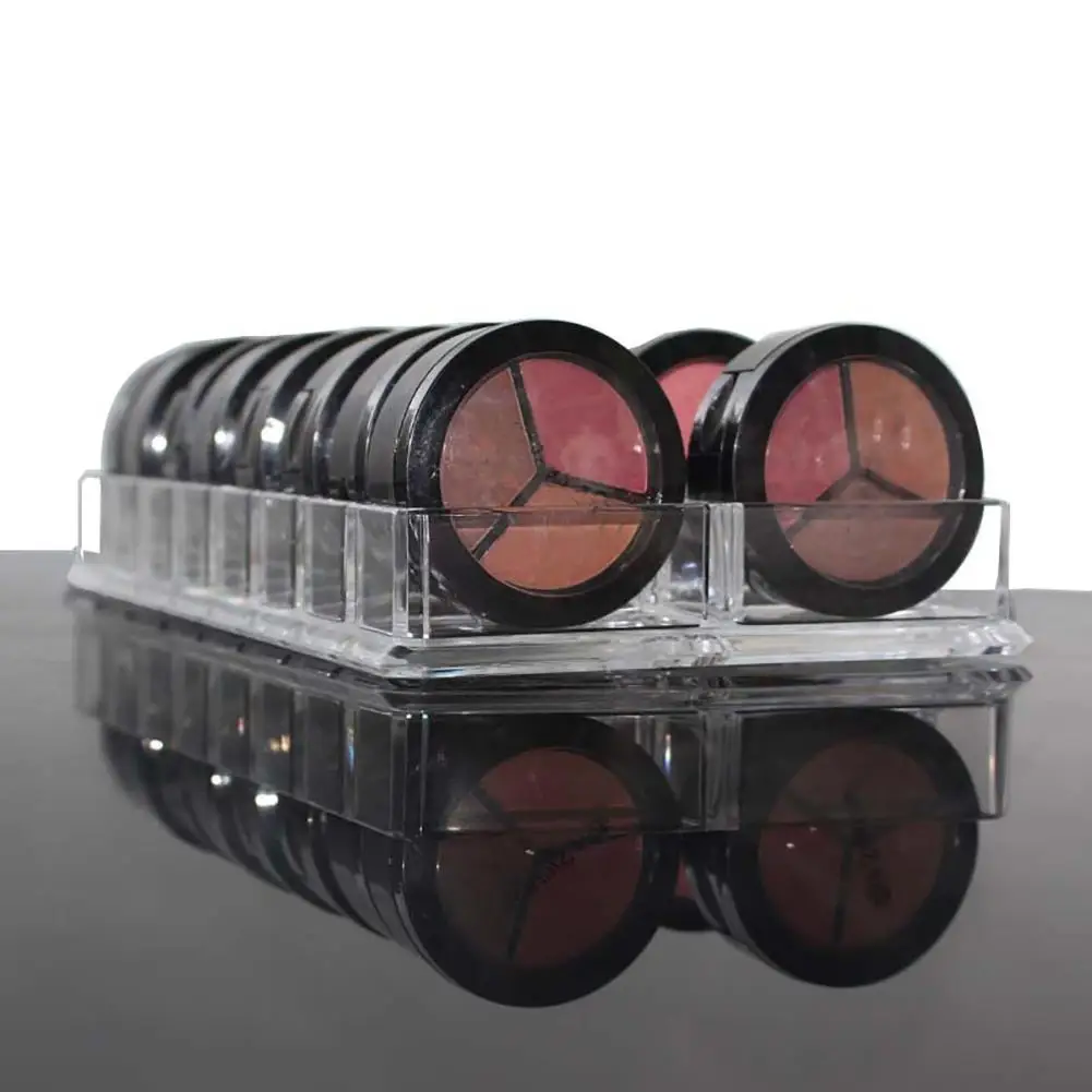 アクリルアイシャドウ頬紅化粧オーガナイザー16スペース化粧品収納メイクアップ化粧オーガナイザー化粧品メイクアップツールケース