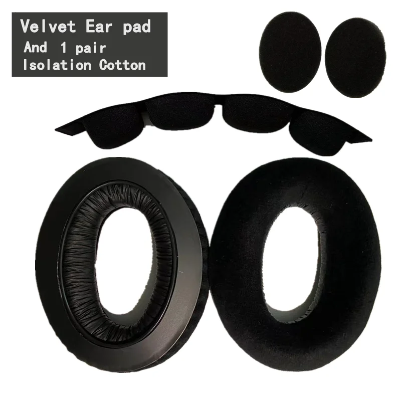 Replacement 1 pair Ear Pads And 1 piece Headband Cushions for SENNHEISER HD650 HD600 HD580 HD660 S HD565 HD545 Headphones