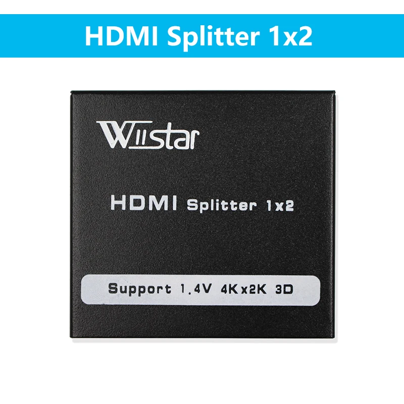 1080P HDMI Splitter 1x2/1x4/1x8 Full HD 1080p 4k Video Splitter 1 In 2/4/8 Out Display For HDTV DVD PS3 Xbox