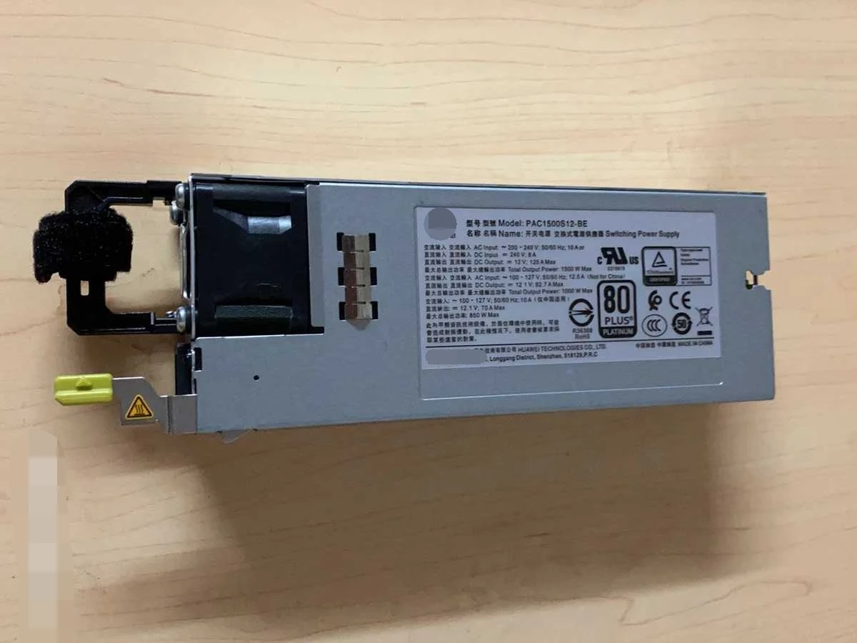 Imagem -02 - para Huawei de Alta Potência Servidor Switch Fonte de Alimentação 1500w Pac1500s12-be