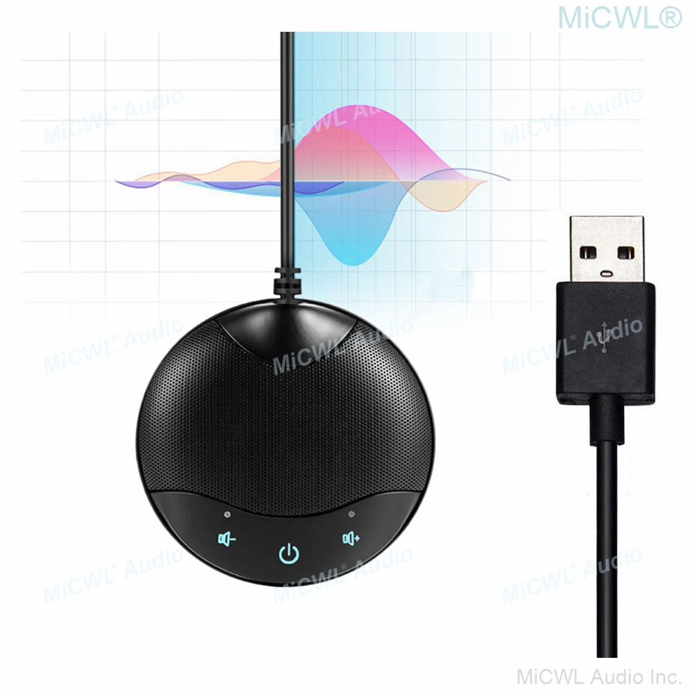 Professionele USB-tafelcondensatormicrofoon Laptop PC Webconferenties NetMeeting CISCO ZOOM Game Live Desktop Mike Mic