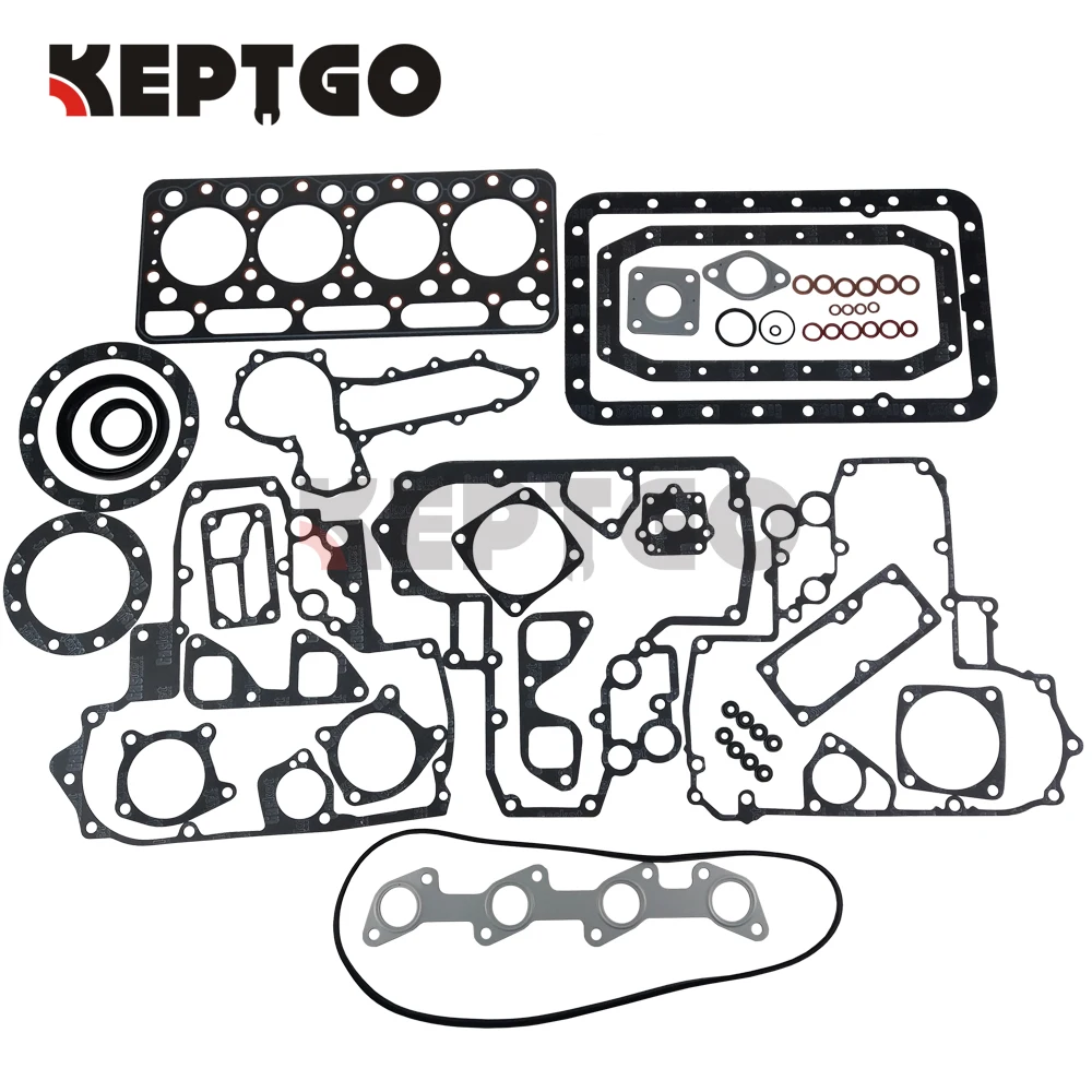 New Engine Cylinder Gasket V1702 Full Gasket Kit For Kubota Excavator & Tractor