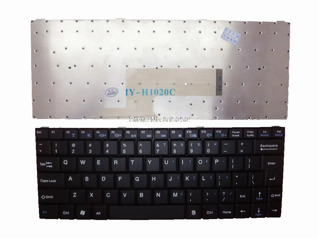 

Netbook Keyboard JY-H1020C Black United States US