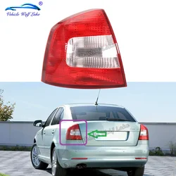 Left Side Rear Tail Light Lamp Without Bulbs For Skoda Octavia A5 A6 Sedan 2009 2010 2011 2012 2013 Car-styling