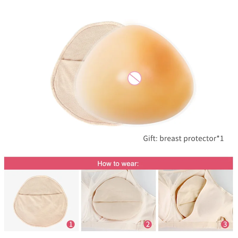 ONEFENG Silicone Breast Form for Mastectomy Women Fake Breast Making Body Balance Artificial Boob Big Chest Favorite 150-1000g