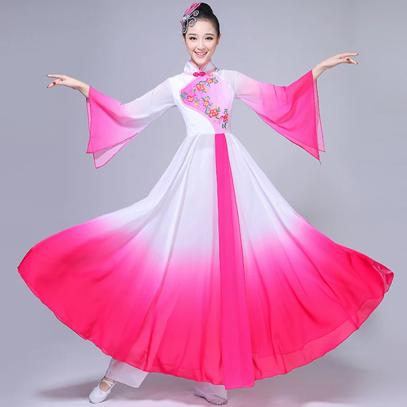 

Classical Dance Costumes New Elegant Chinese-Style Fairy Dance Set Clothing Stage Dance Costume