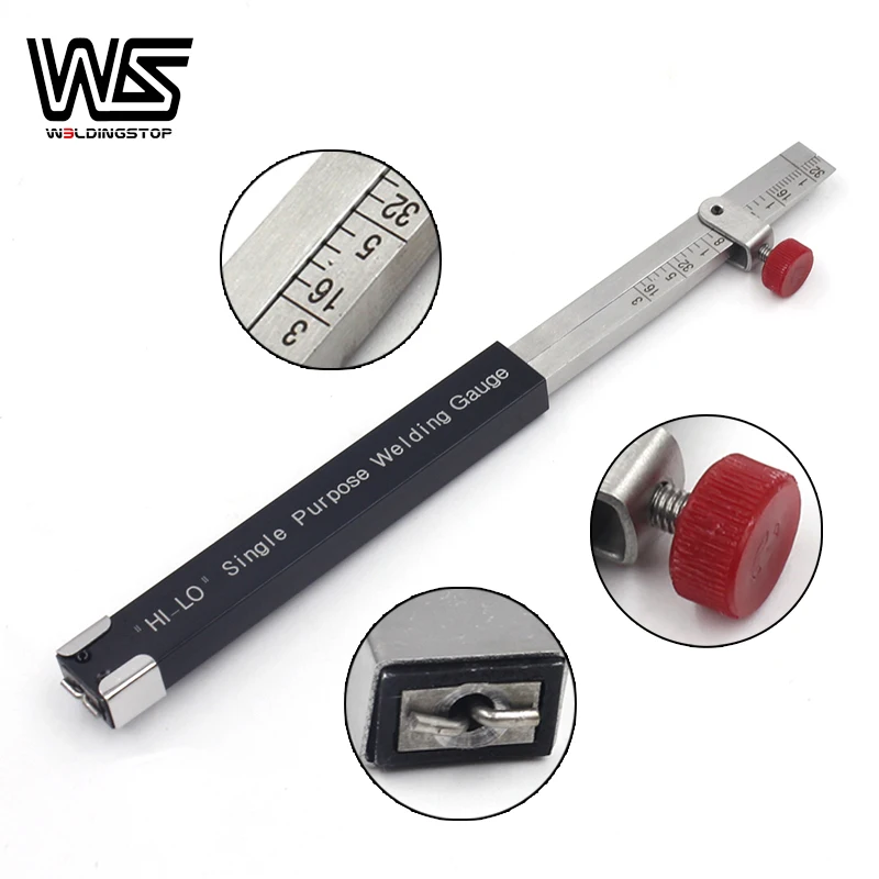 

Internal single purpose HI-LO welding gage gauge Root gap Standard Inch reading