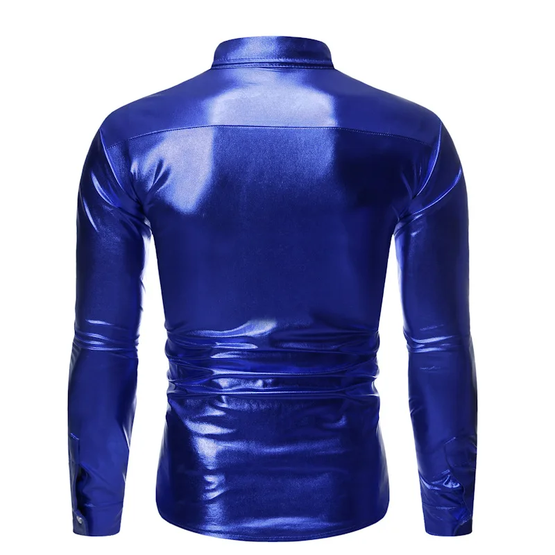 Chemise habillée à paillettes rouges pour hommes, chemises de smoking, chemise à paillettes brillantes, coupe couvertes, zones, fête, mariage, boîte de nuit, 2023