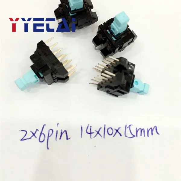 YongYeTai No Self-locking switch 2*6 pin 14*10*15MM press the switch 12 pin without lock DD