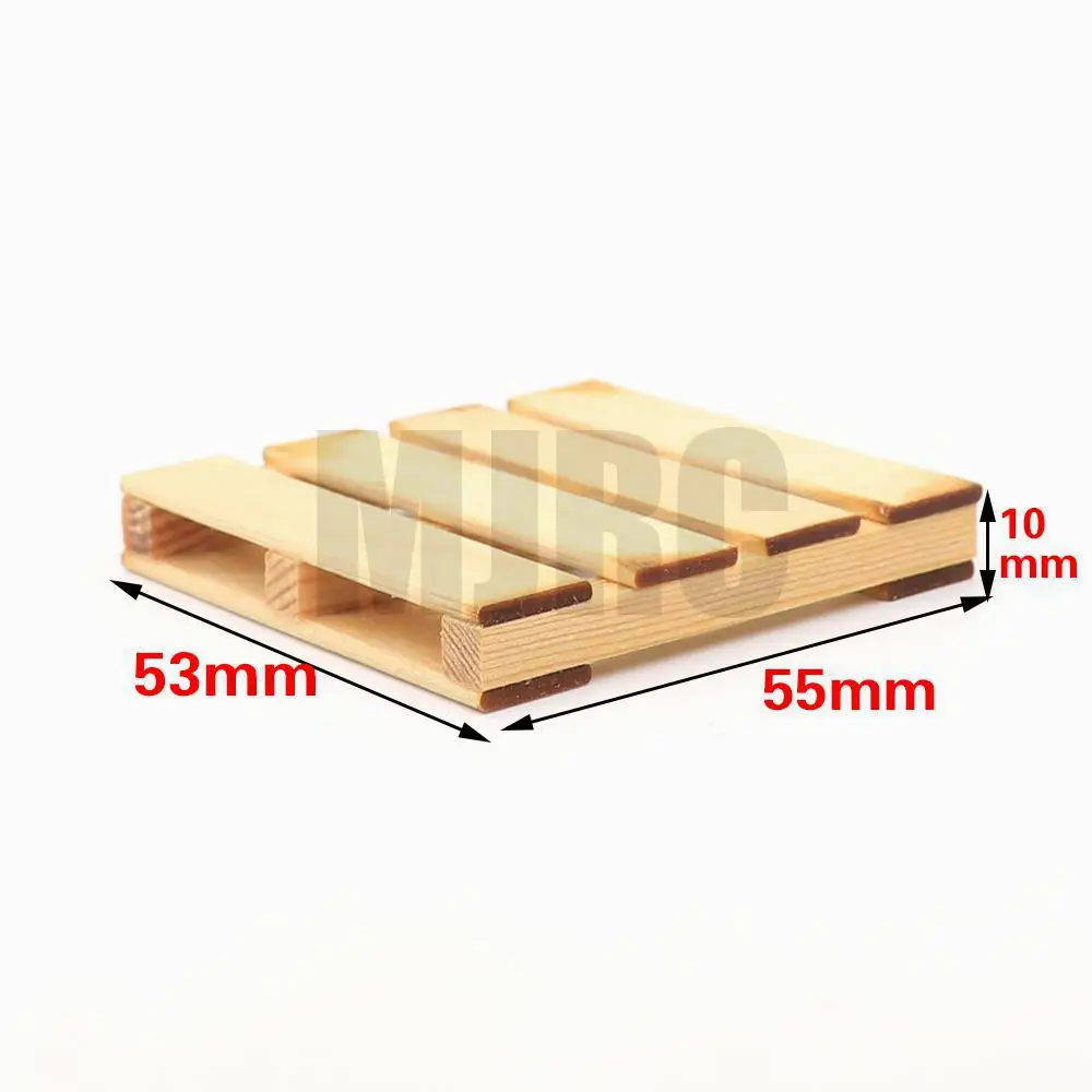 1/10 Simulation Decoration Wooden Forklift Pallet For Rc4wd D90 Tf2 Tamiya Cc01 Axial Scx10 Trax For TRX-4 For TRX4 1/10 Rc Craw